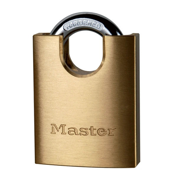MasterLock Hangslot 50mm goud - massief koper