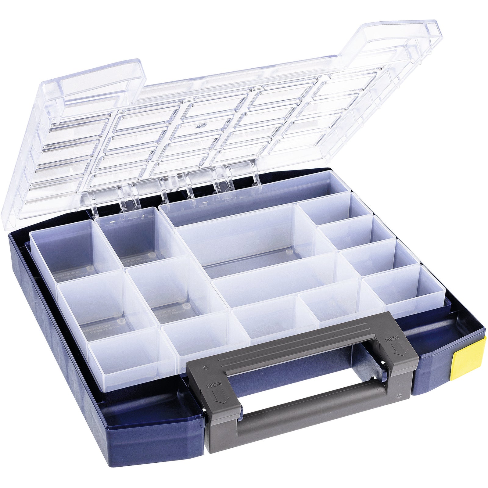Raaco Assortimentsdoos HandyBoxxser inclusief 4 Boxxsers 5x5