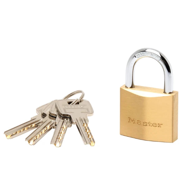 MasterLock Hangslot 40mm - beugellengte 24mm/O5mm messing