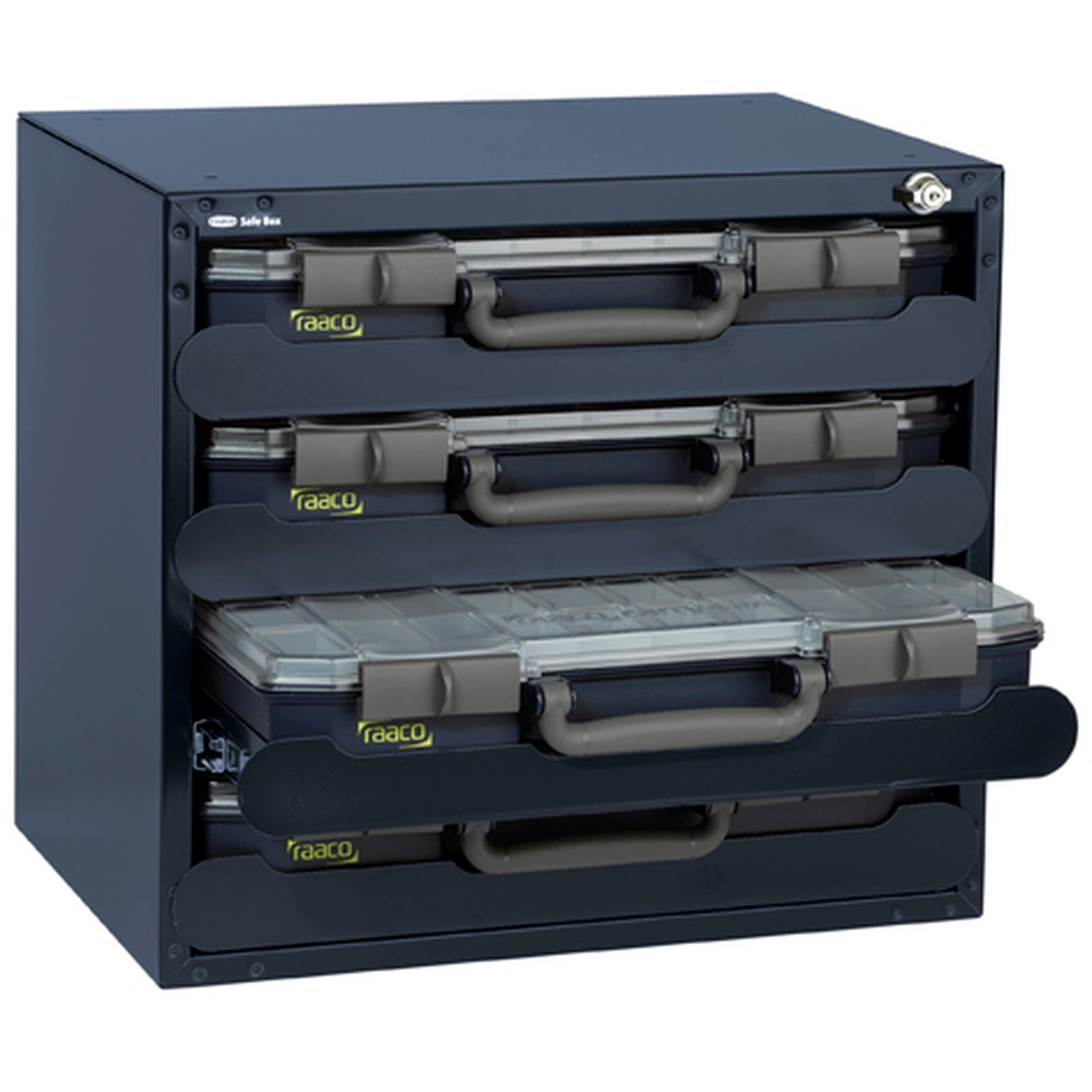 Raaco SafeBox 55 voor 4x CarryLite (leeg)
