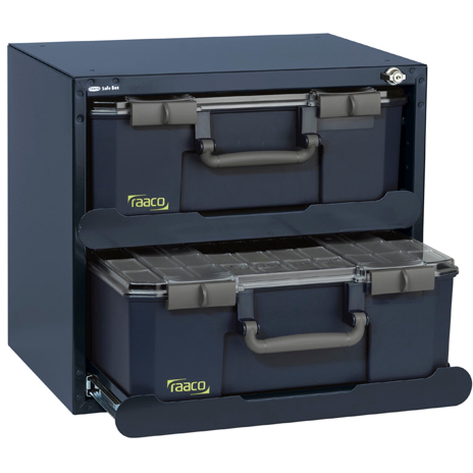 Raaco SafeBox150 voor 2x CarryLite (leeg)
