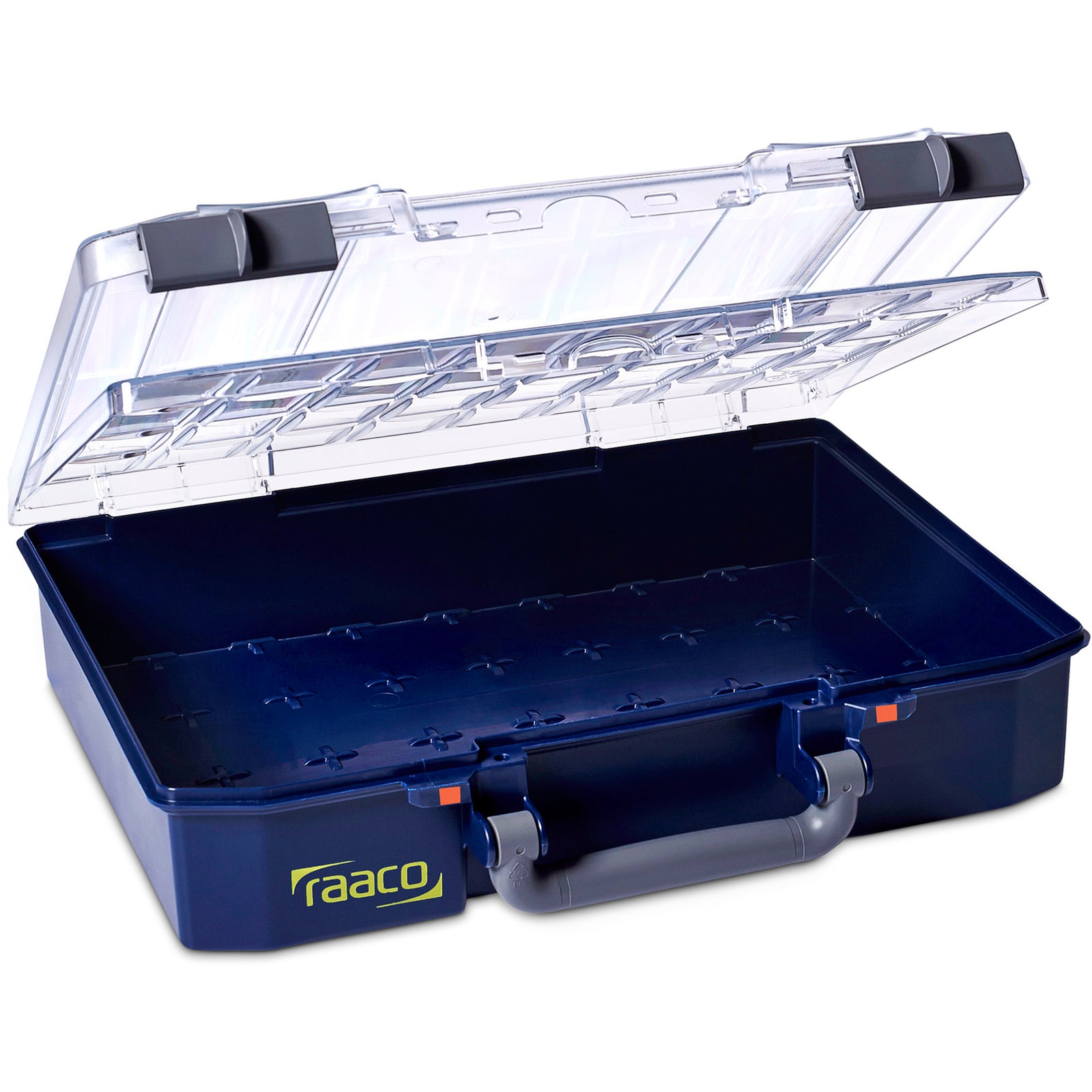 Raaco Assortimentsdoos CarryLite 80 4x8-0 - dubbele deksel u-profiel