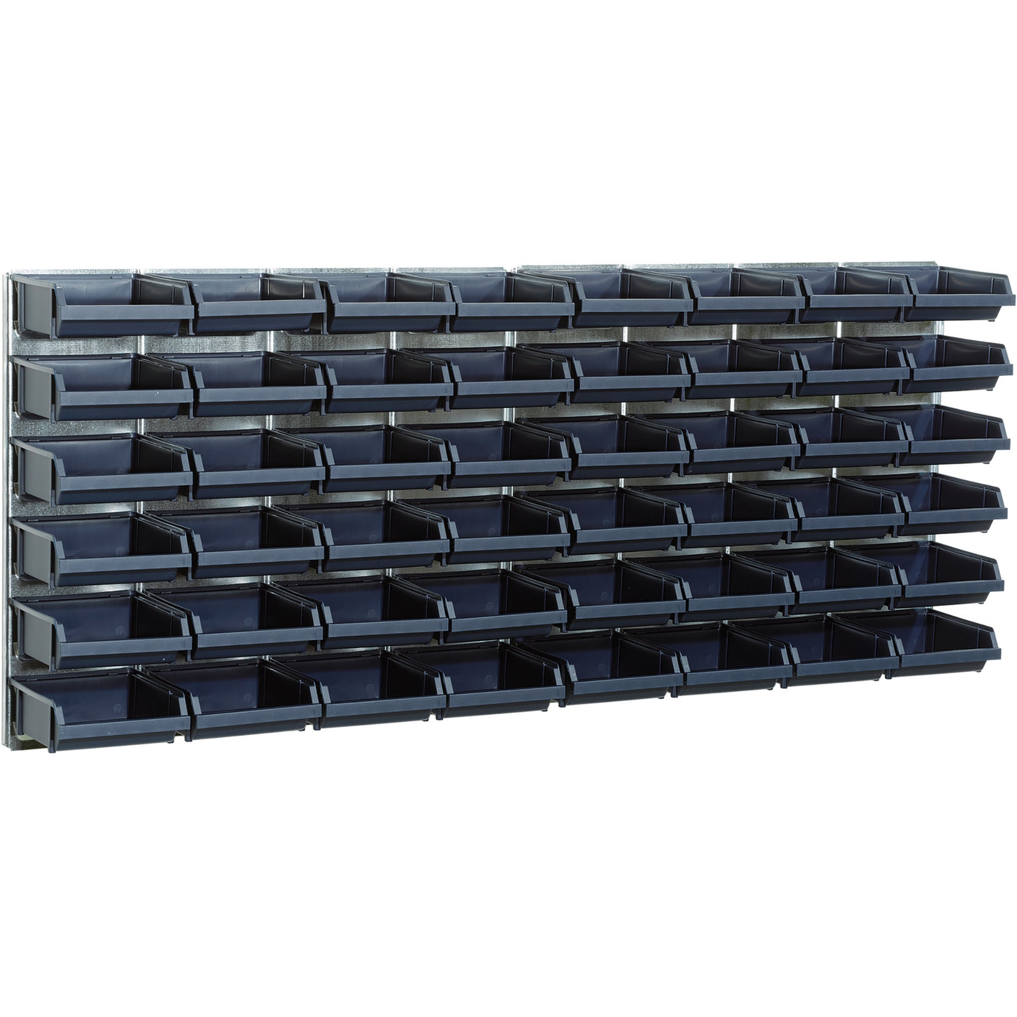 Raaco Wandpanelen voor magazijnbakken - met 48 bakjes