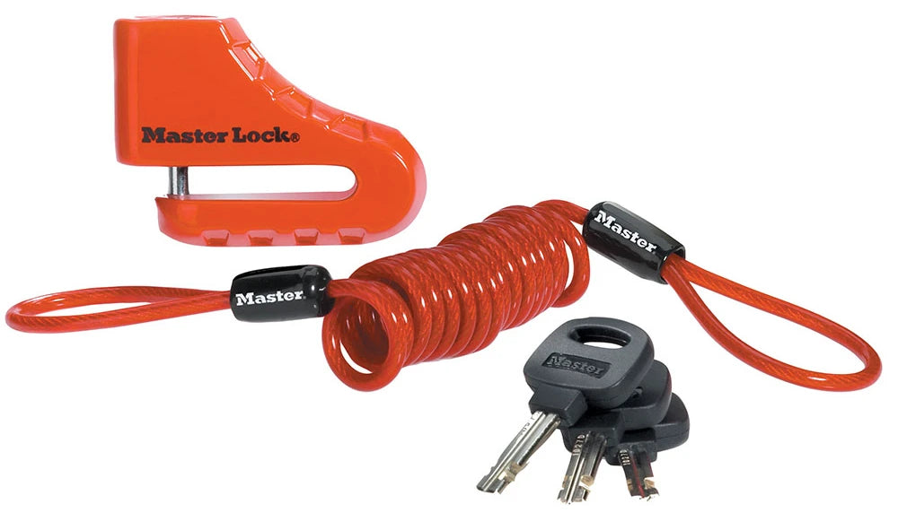 MasterLock Schijfremslot met stalen beugel (set)