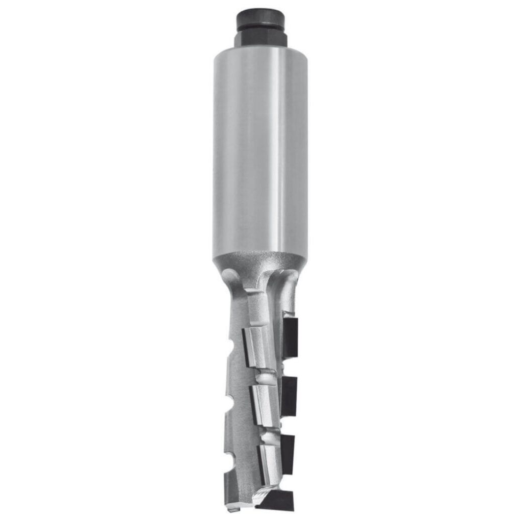 Diamant Groeffrees Ø 20 x 52 mm, TL=120 mm, S=25 mm, Z=1+1, DP