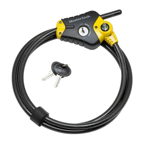 MasterLock Vergrendelingskabel Python verstelbaar 4,5m x O10mm