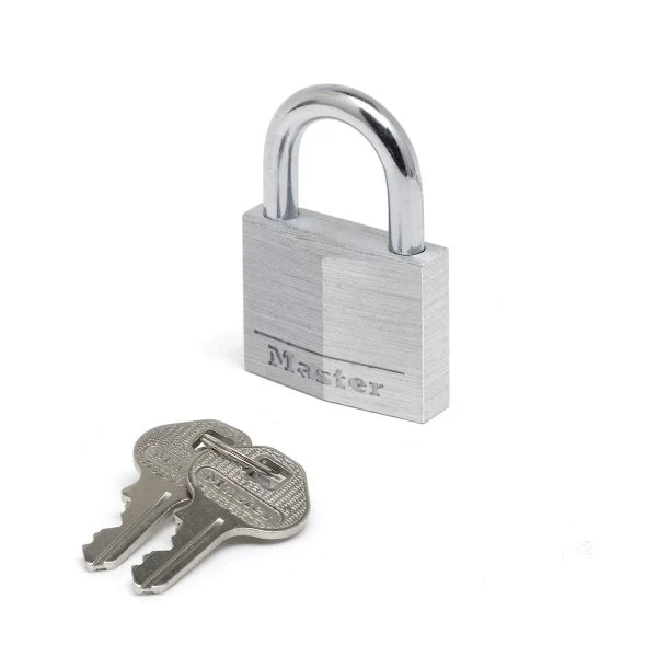 MasterLock Hangslot zilver aluminium 50mm - beugellengte 25mm