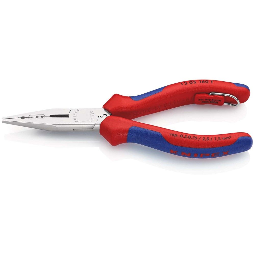 KNIPEX 13 81 200 Elektro installatietang met kunststof bekleed zwart geatramenteerd 200 mm-2