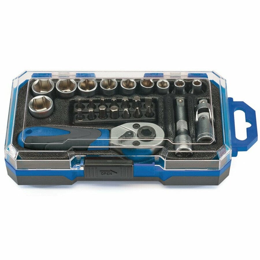 1/4" Doppenset, 27dlgDraper ToolsMZS Gereedschap