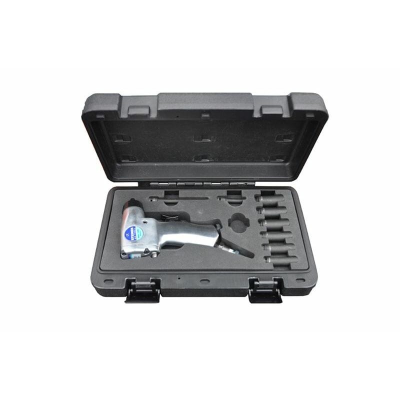 1/4" Slagmoersleutel (mini) in koffer + accessoiresSteiner AirtoolsMZS Gereedschap