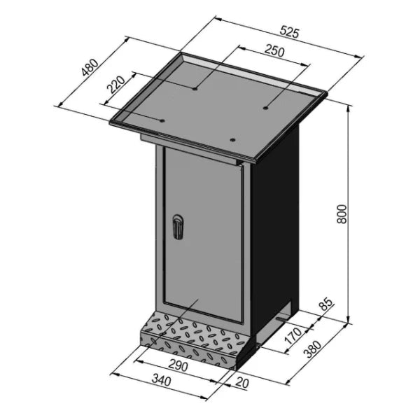 Bernardo Onderbouw BF 2 voor KF 20/25 Vario