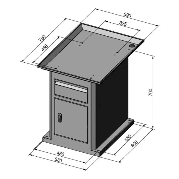 Bernardo Onderbouw BF 3 Deluxe met spanenbak
