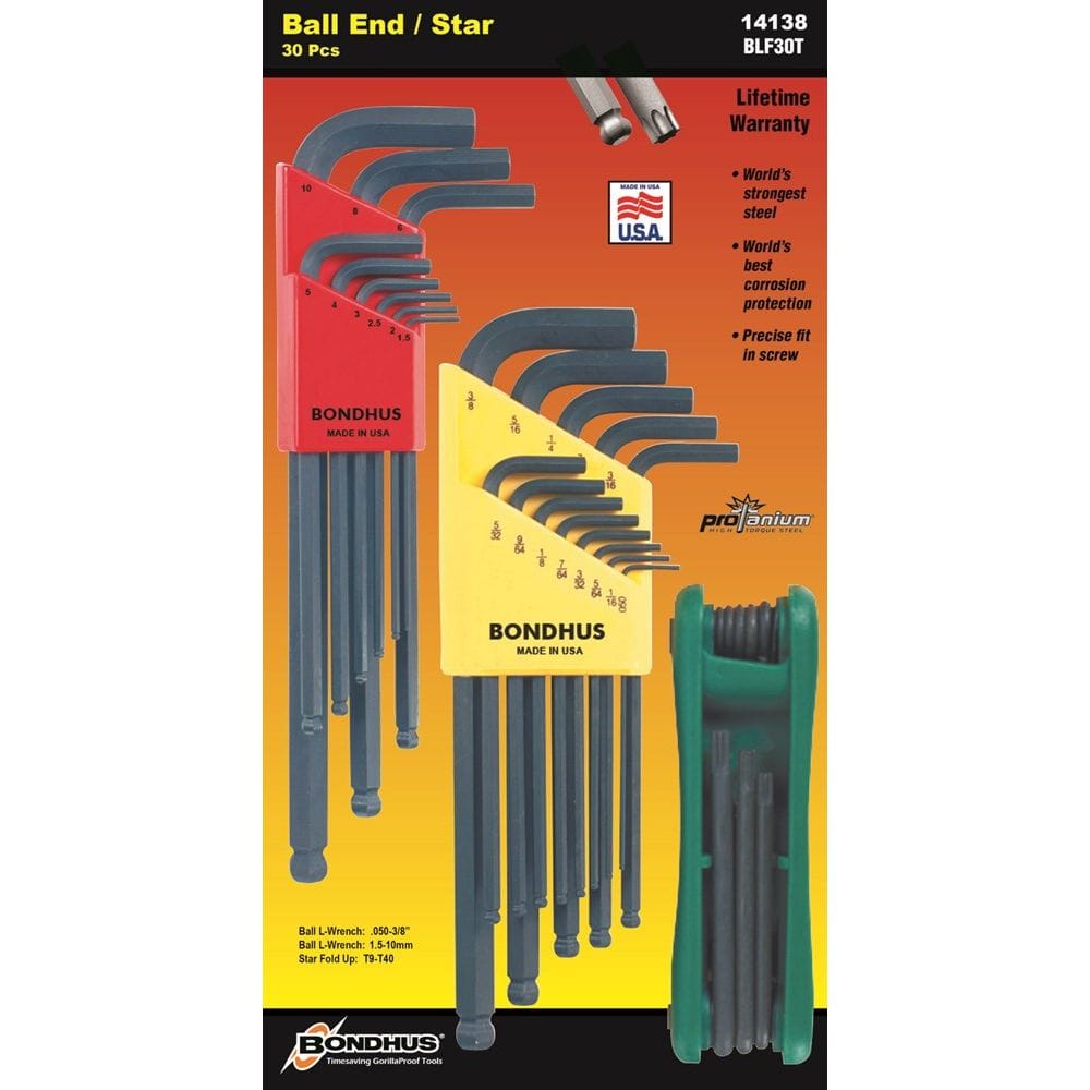 BONDHUS triple pack BLX9/BLX13/12634-0