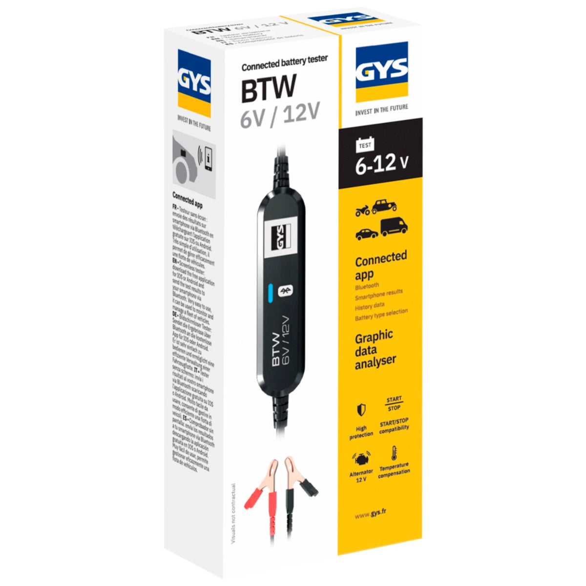 GYS Accutester BTW 6V / 12V - afbeelding 5