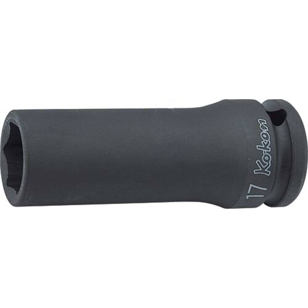 1/2" slagdop SW13mm 6-kant L=80mm-0