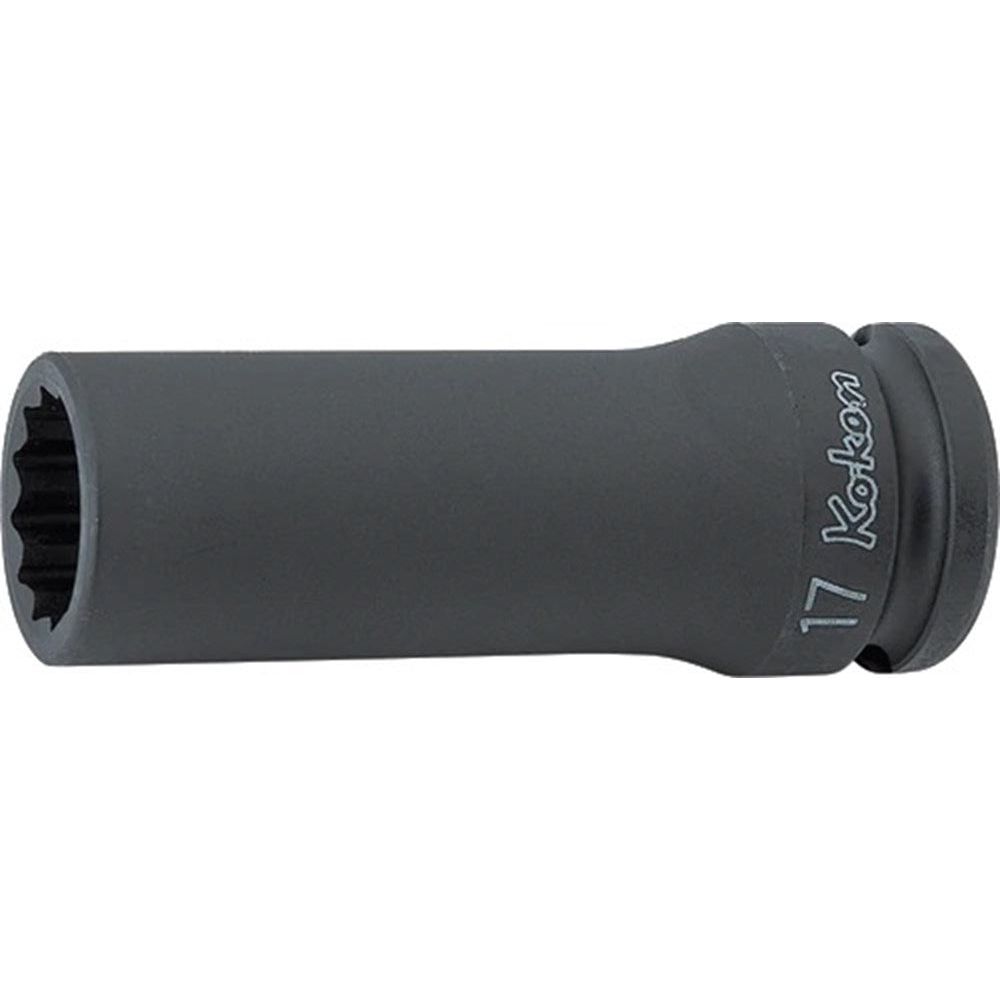 1/2" slagdop SW14mm 12-kant L=80mm-0