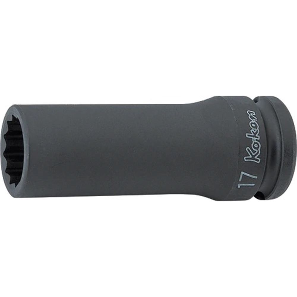 1/2" slagdop SW12mm 12-kant L=80mm-0