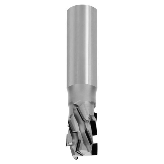 Diamant Groeffrees Ø 16 x 23 mm, TL=80 mm, S=16 mm, Z=3+3, DP