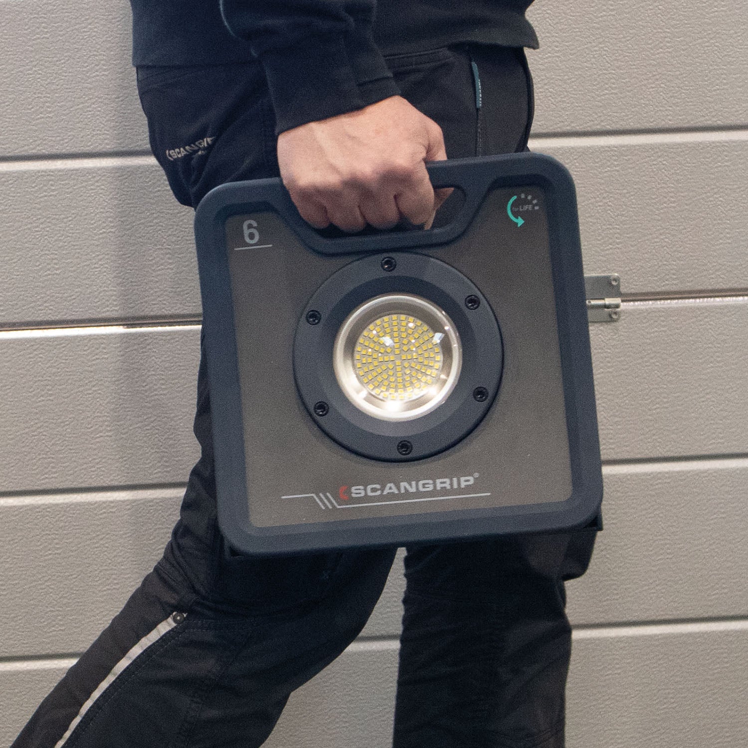 Scangrip LED-bouwlamp for LIFE Nova 6 6000lm