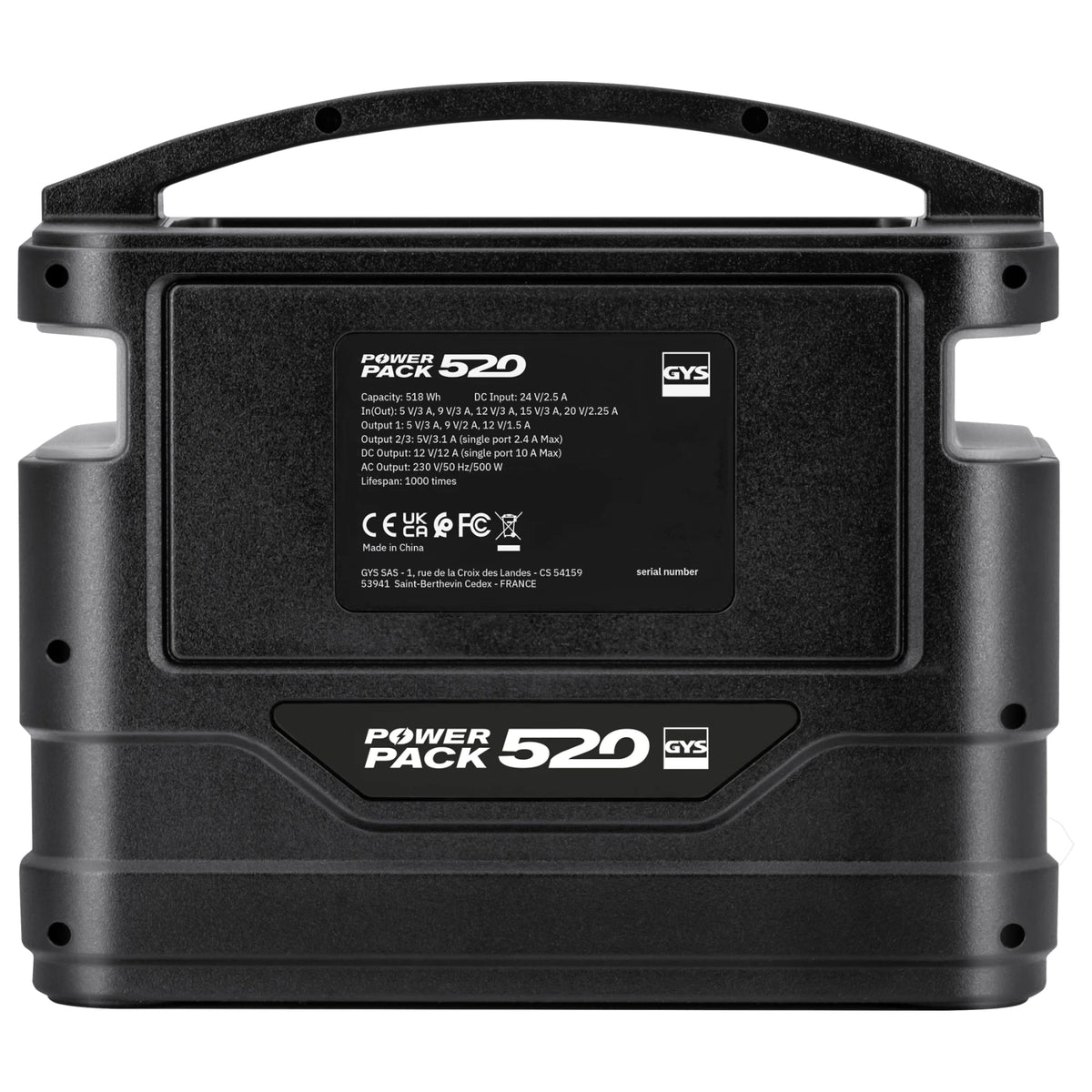 GYS Powerstation Power Pack 520 - afbeelding 5