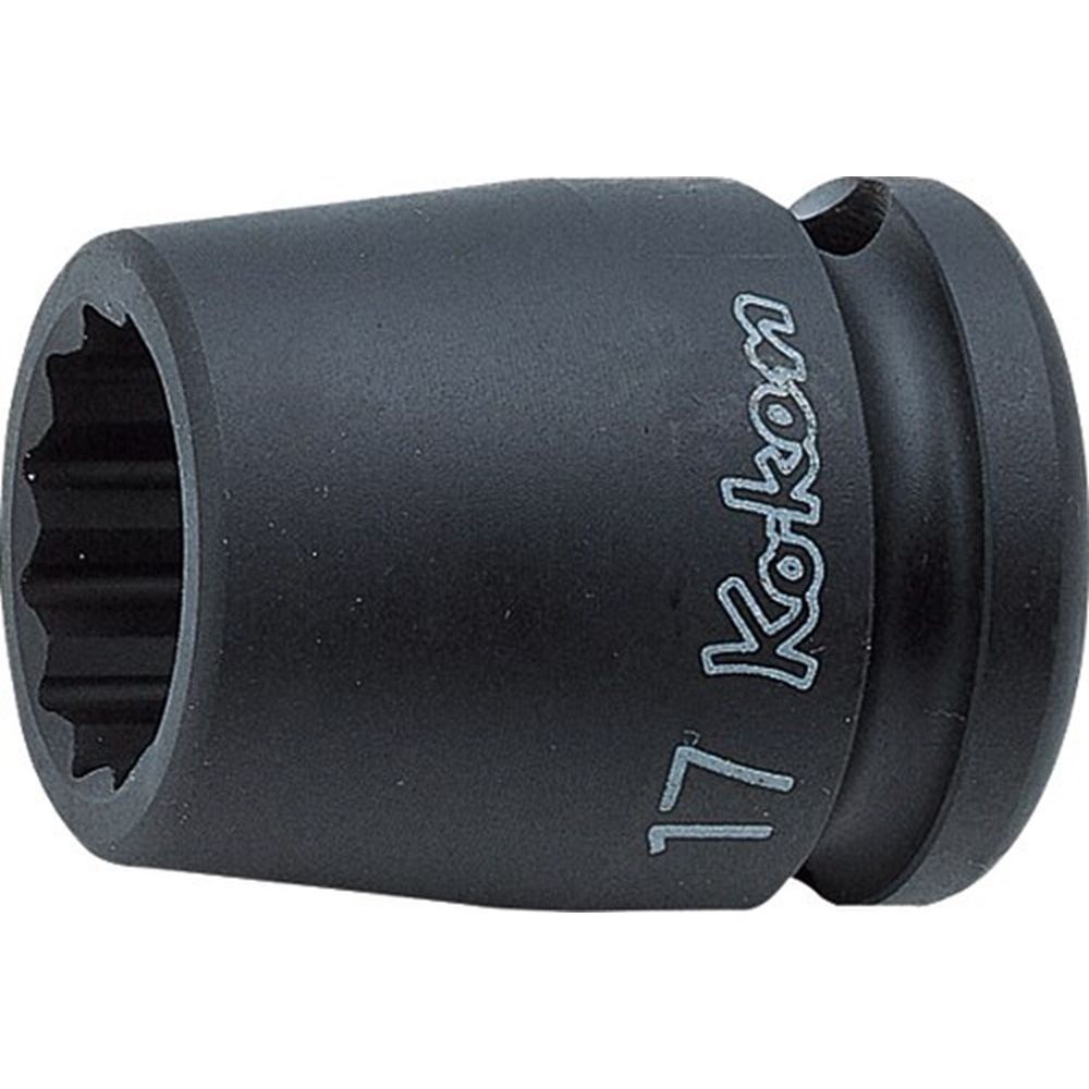 1/2" slagdop SW21mm 12-kant L=38mm-0