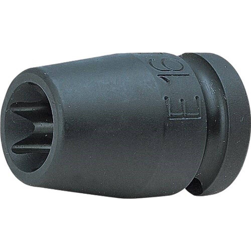1/2" slagdop E20 E-Torx L=38mm-0