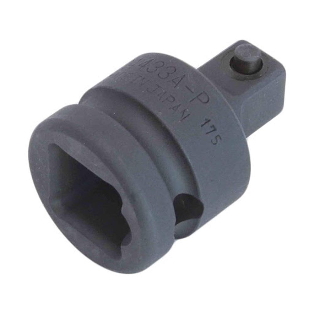 1/2" verloopstuk tbv. 3/8" dop L=36mm-0