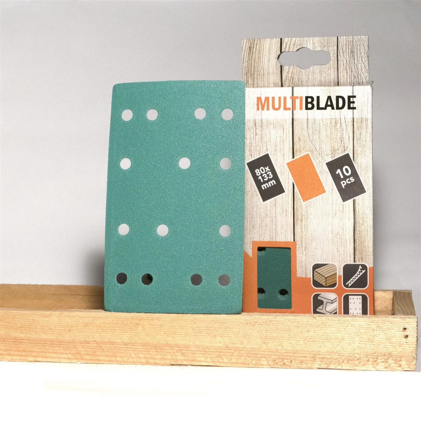 Multiblade MB80 10x schuurpapier 80x133mm k360