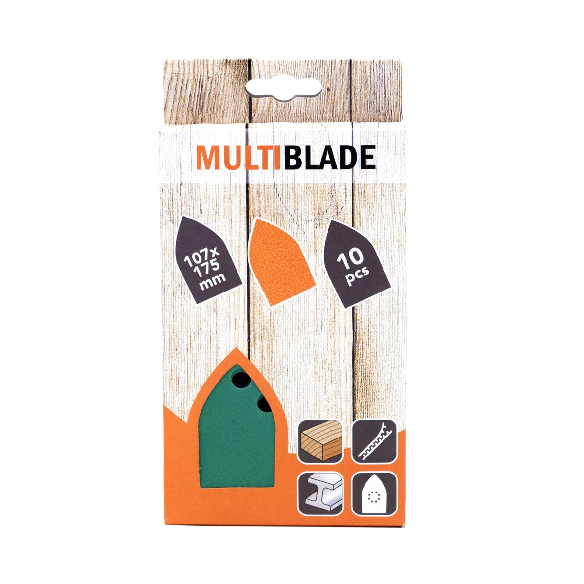 Multiblade MB107 10x schuurpapier 107x175mm k320