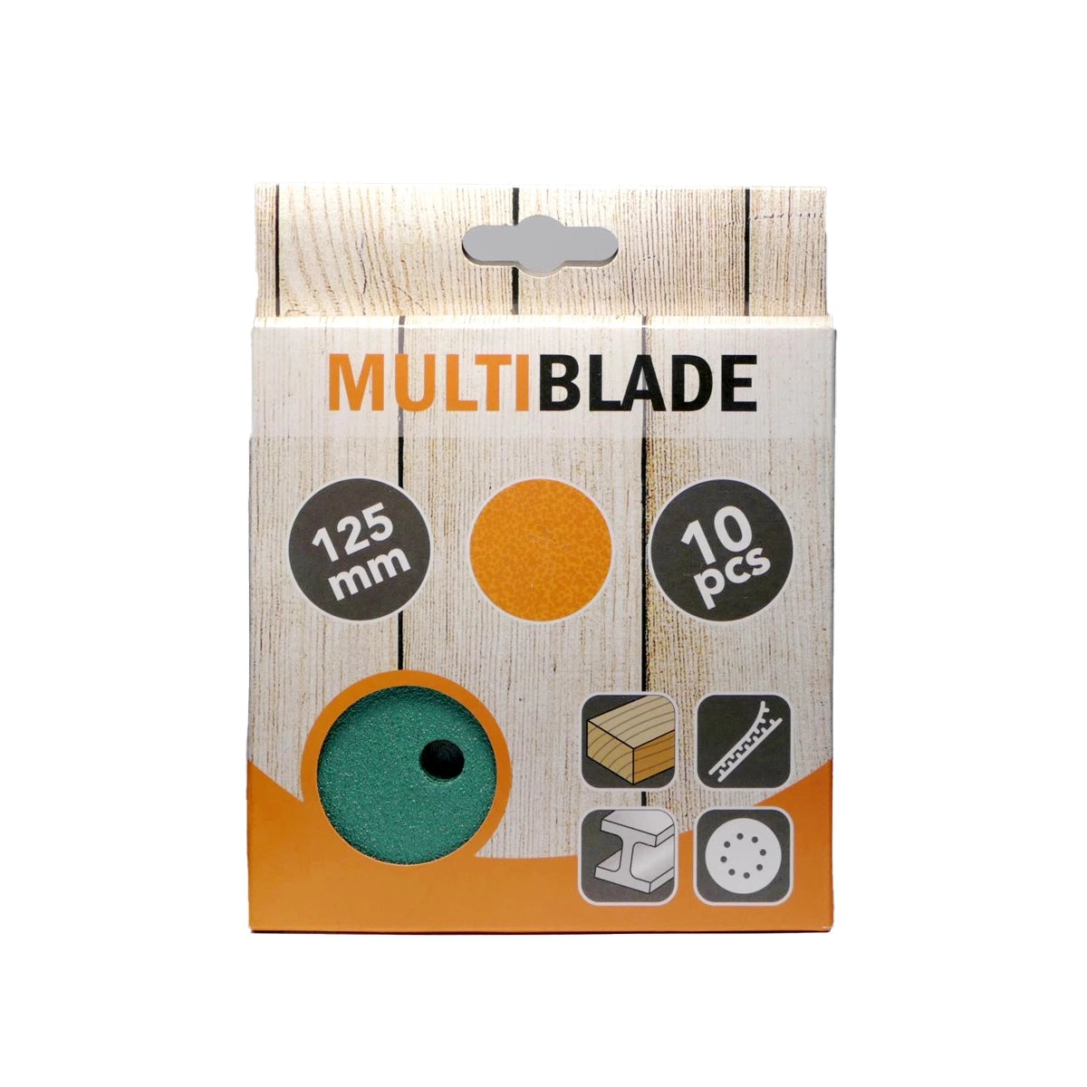 Multiblade MB125 10x schuurschijf 125mm k220