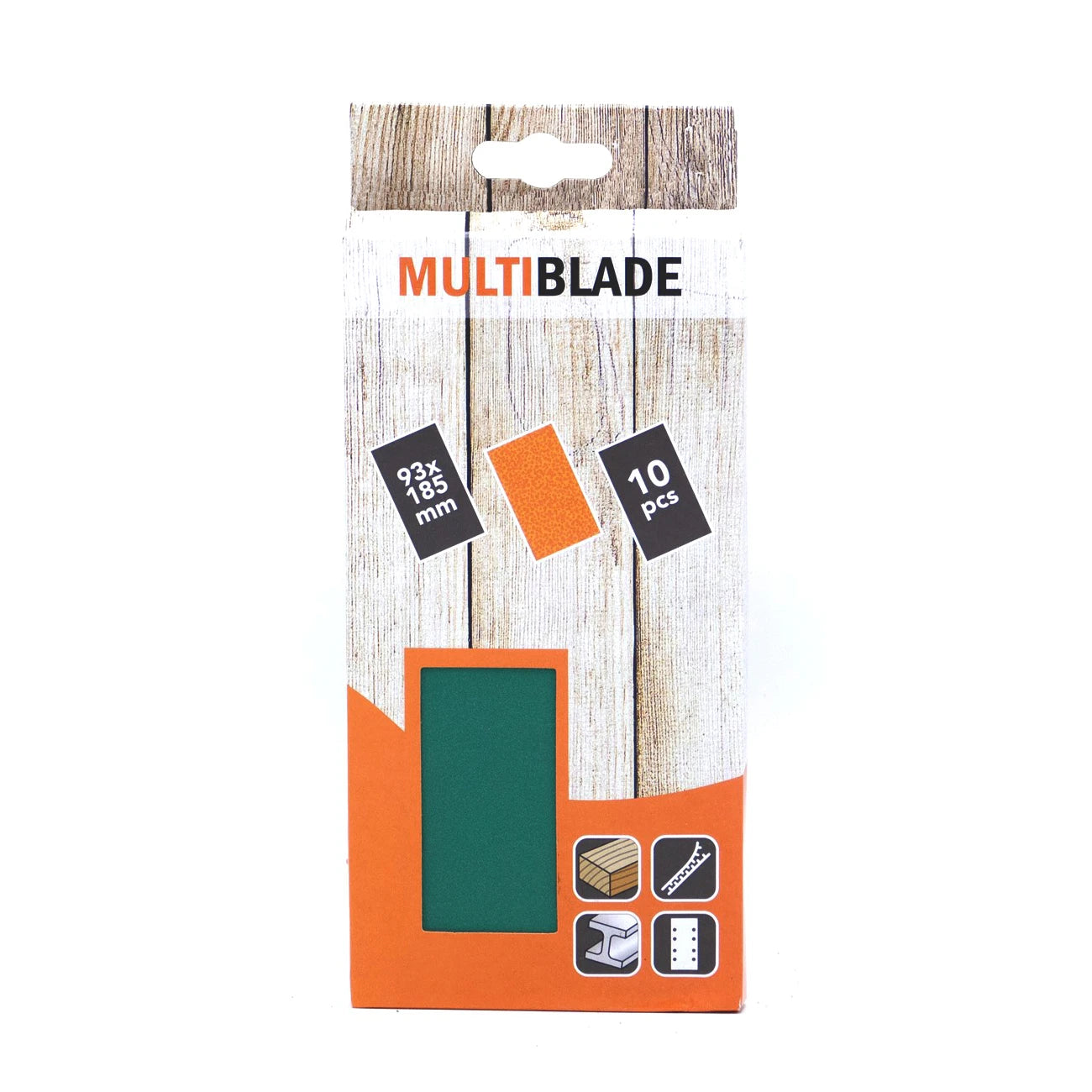 Multiblade MB185 10x schuurpapier 185x93mm k240