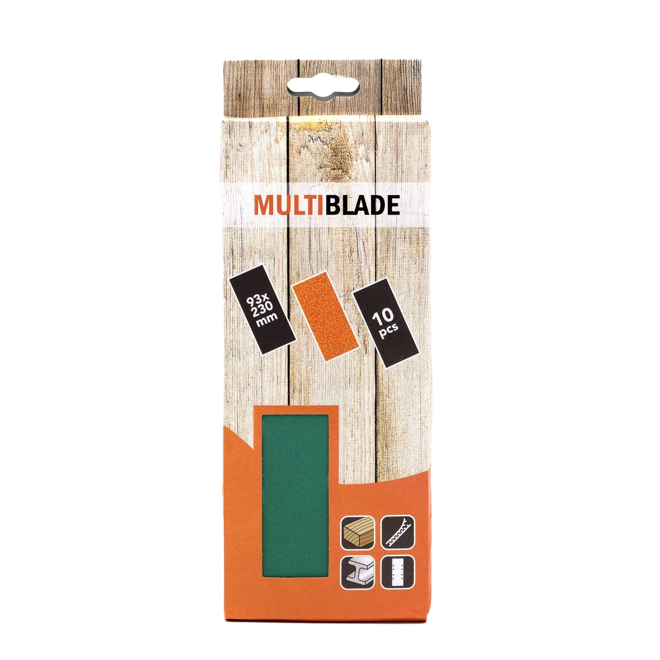 Multiblade MB231 10x schuurpapier 93x230mm k220