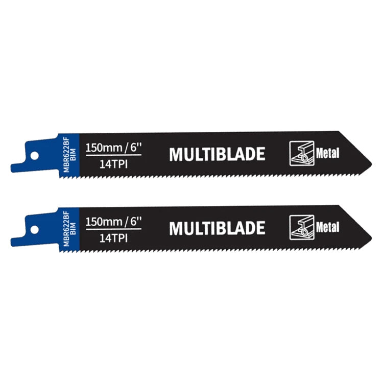Multiblade MBR622BF Reciprozaagblad 150mm, Metaal