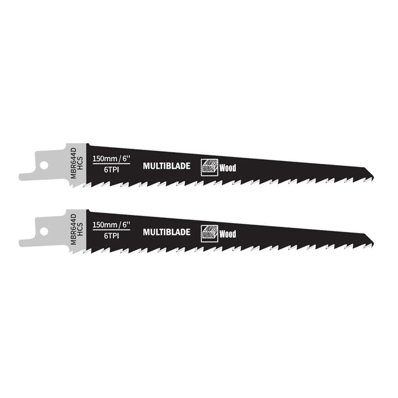 Multiblade MBR644D Reciprozaagblad 150mm, hout