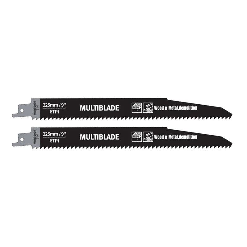 Multiblade MBR910DF Reciprozaagbl 255mm Hout/Met.