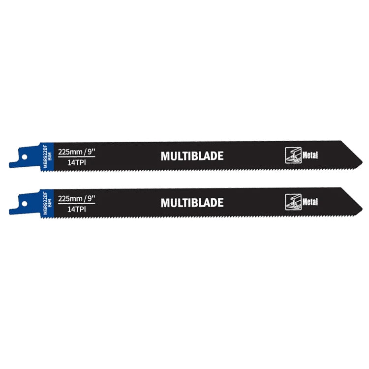 Multiblade MBR922BF Reciprozaagblad 225mm, Metaal