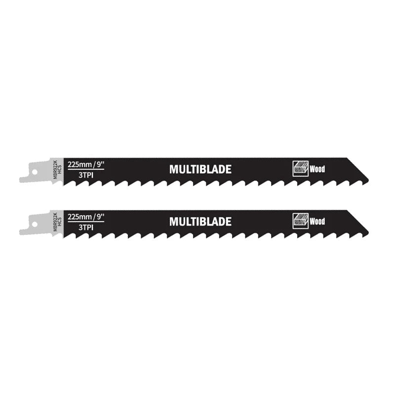 Multiblade MBR922K Reciprozaagbl. 225 mm grof hout