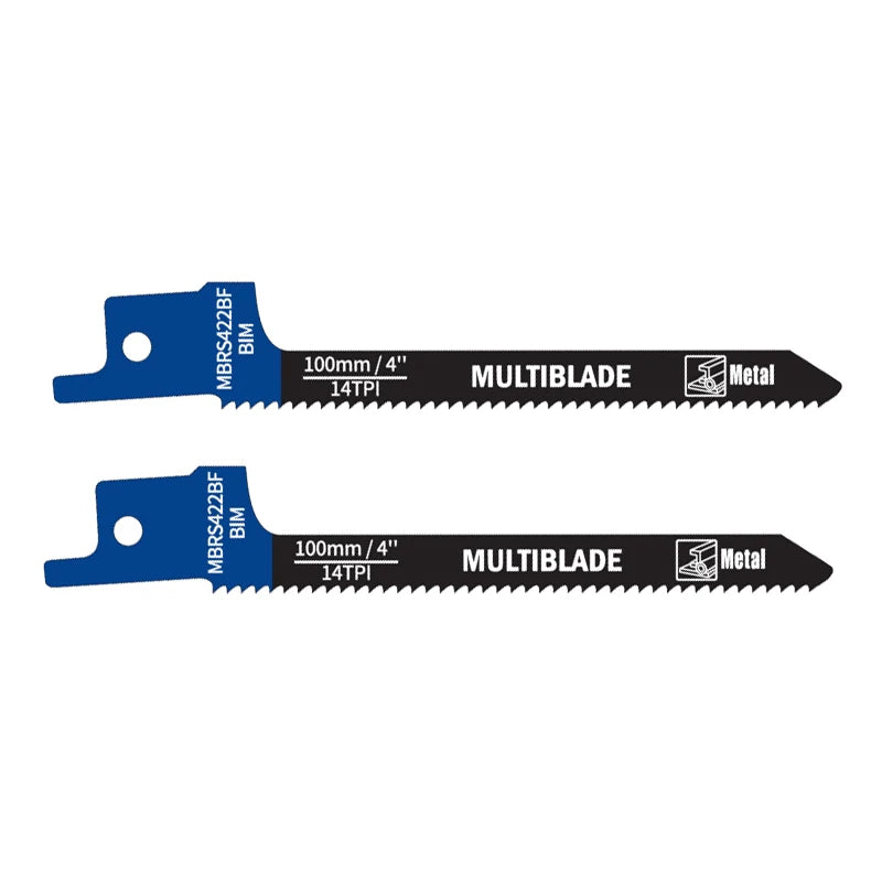 Multiblade MBRS422BF Reciprozaagbl 100mm XS metaal