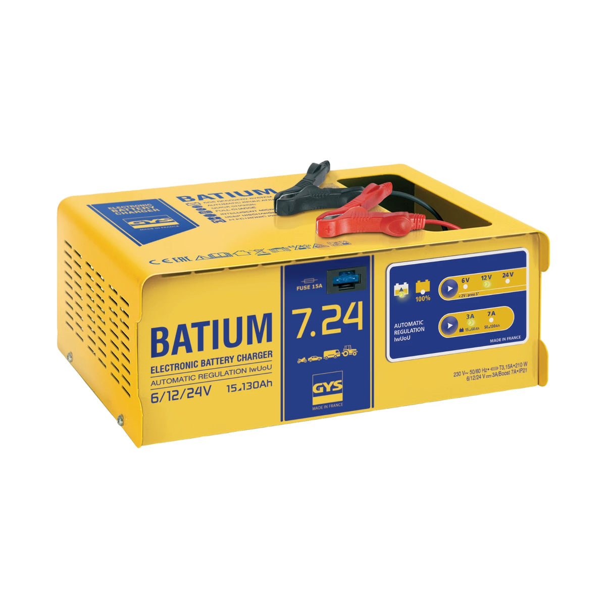 GYS Acculader BATIUM 7/24
