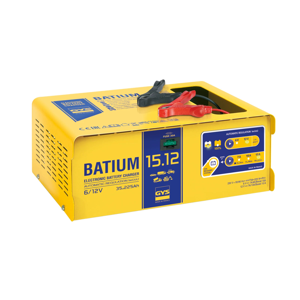 GYS Acculader BATIUM 15/12