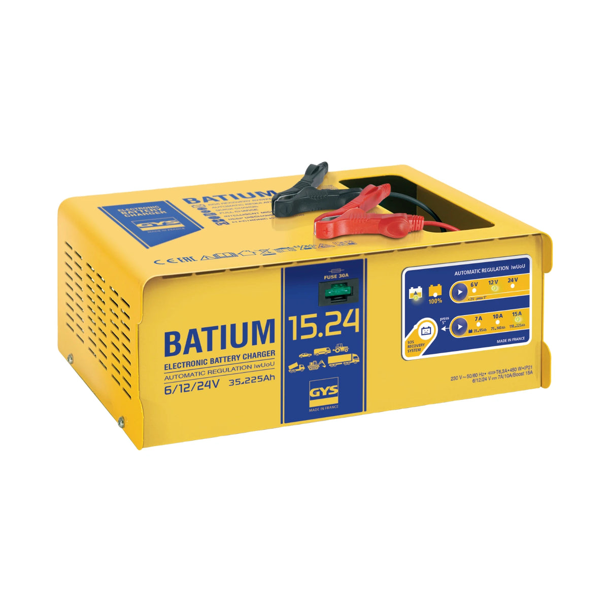 GYS Acculader BATIUM 15/24