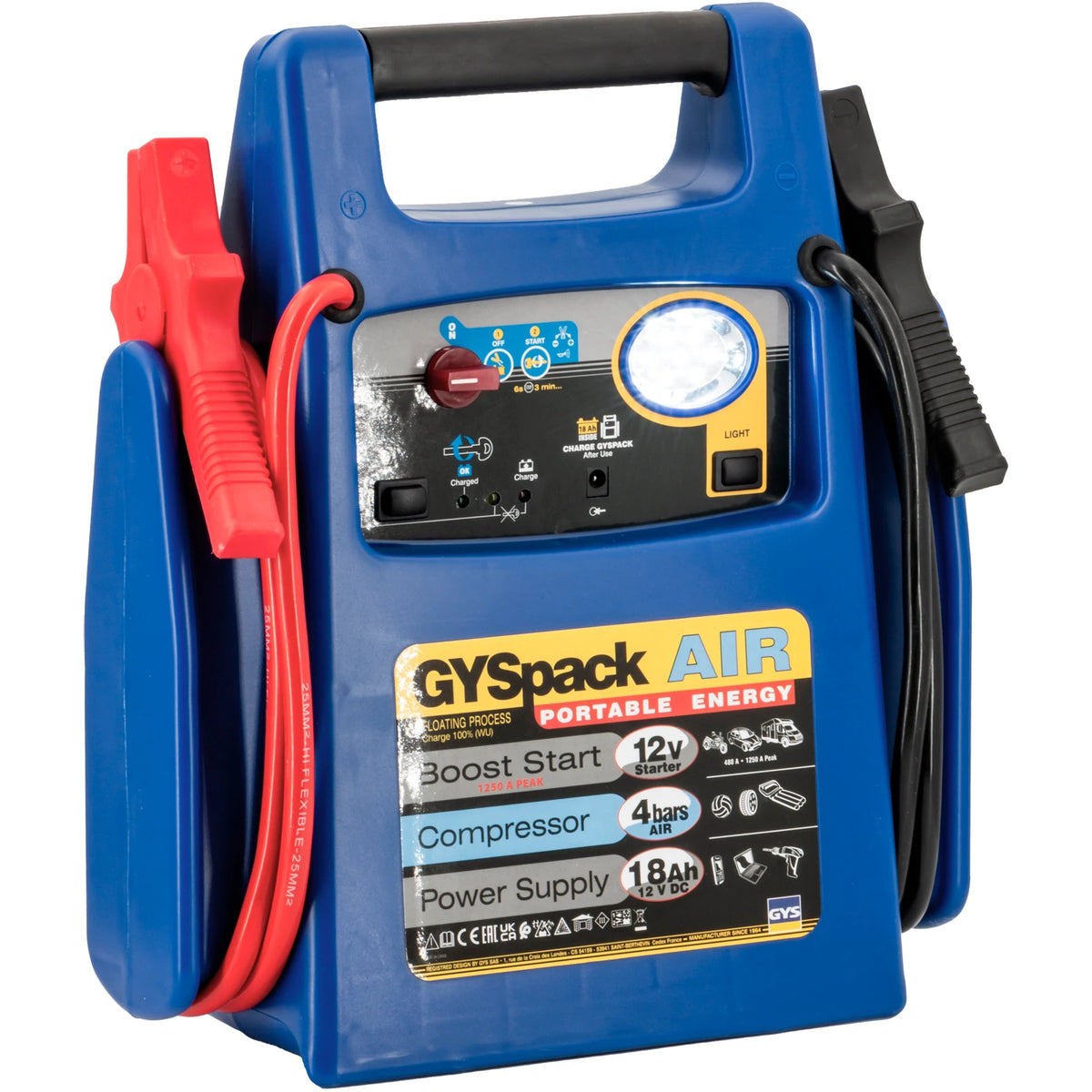 GYS Booster GYSPACK AIR, 12V - afbeelding 2