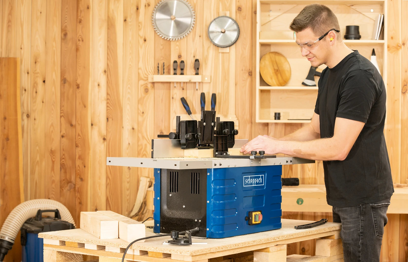 Scheppach Tafelfrees HF50