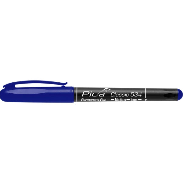 Pica Classic 534/41 Permanent Pen Medium 1.0 mm blauw
