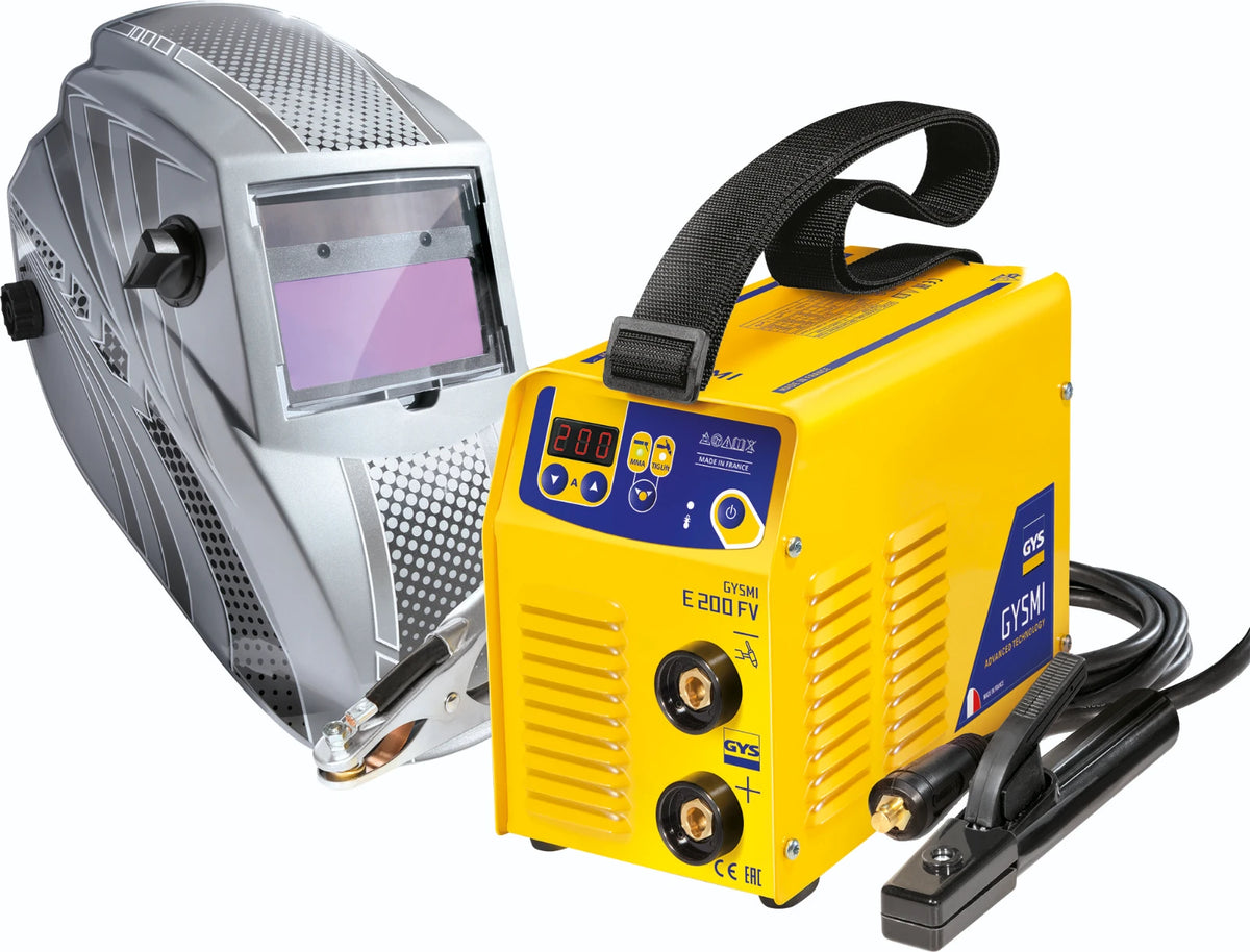 GYS Elektrode lasset Gysmi E200 met LCD Hermes 9/13 helm