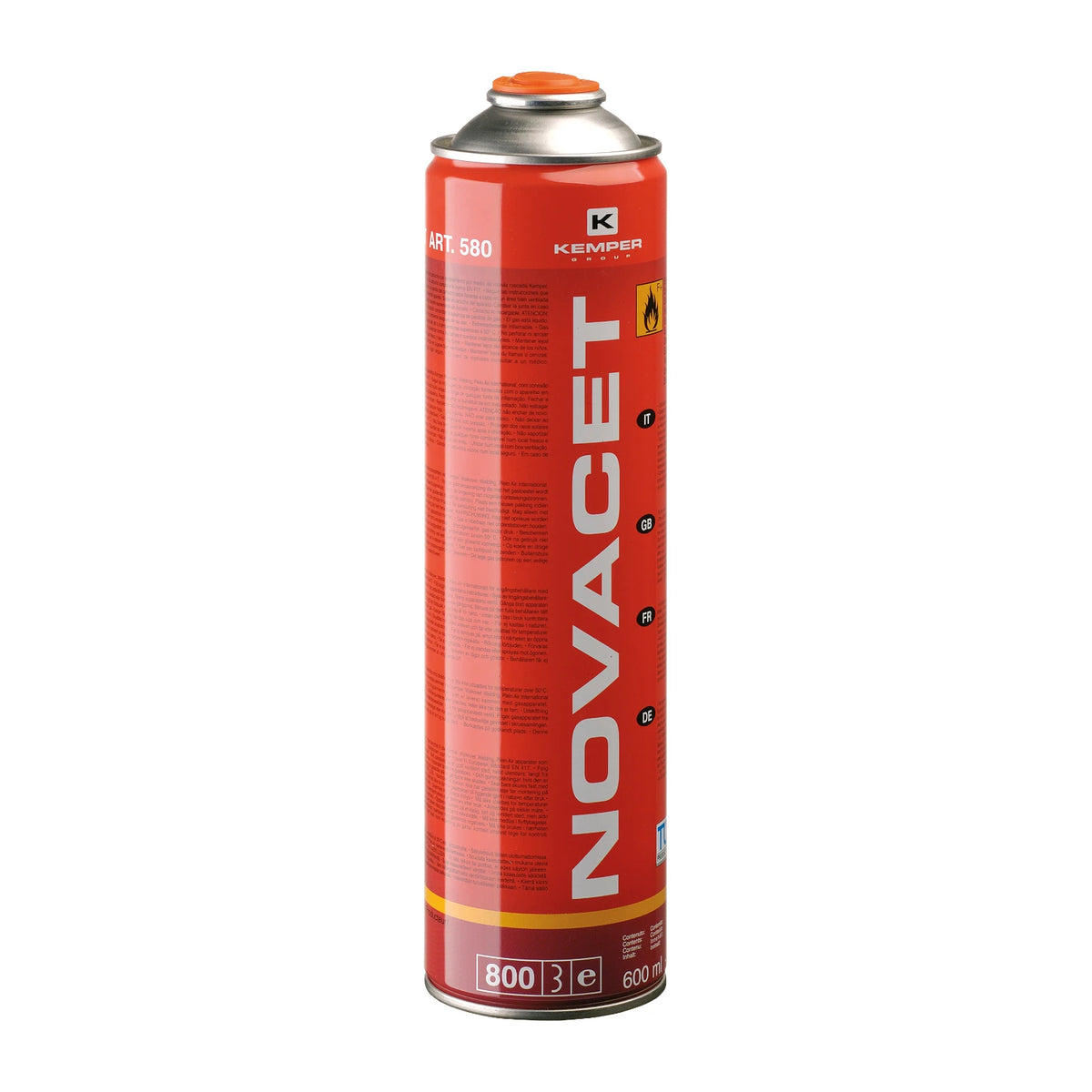 GYS 600ml gasvulling (330g gas) NOVACET GAS