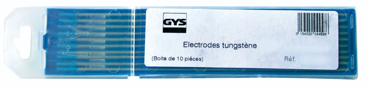GYS Wolfraamelektroden TIG AC/DC Ø2,0 mm (10 stuks)