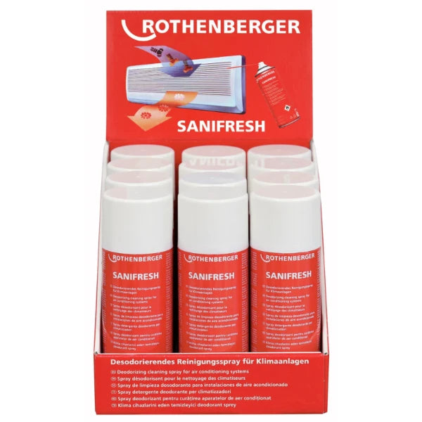 Rothenberger Sanifresh Reinigingsspray (12 bussen)