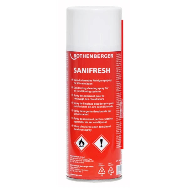 Rothenberger Sanifresh Reinigingsspray (12 bussen)