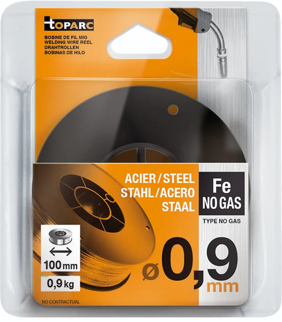 GYS Draadbobijn 100x0,9mm, 1kg, gevuld